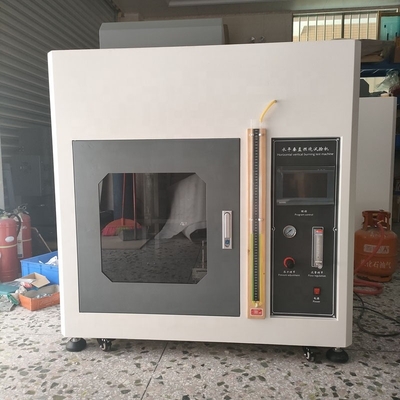 Buen precio UL94 Comprobador de resistencia a la inflamación de la cámara de ensayo de llama vertical y horizontal en línea