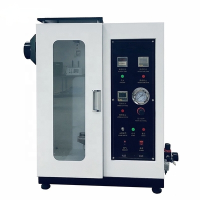 Buen precio Equipo de ensayo de incendio vertical de textiles cumple con la máquina de ensayo de llama ASTM D6413 en línea